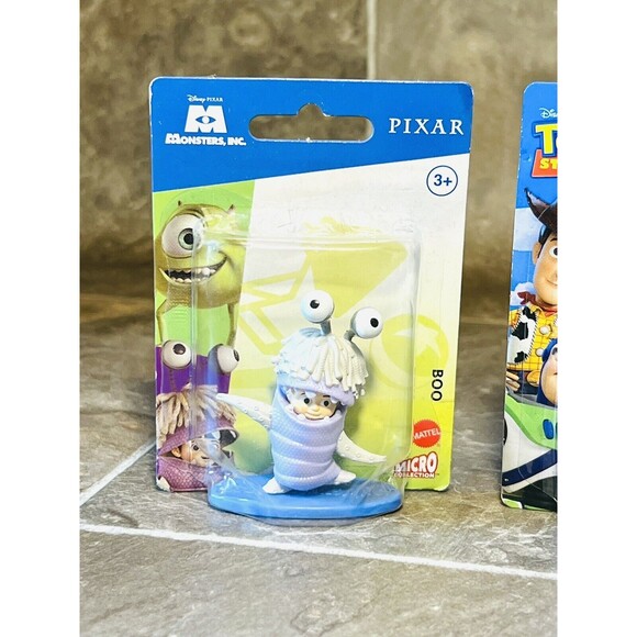 Disney Pixar Micro Collection Figures Lot of 3 Mattel Collectible Mini Figures - Picture 3 of 6